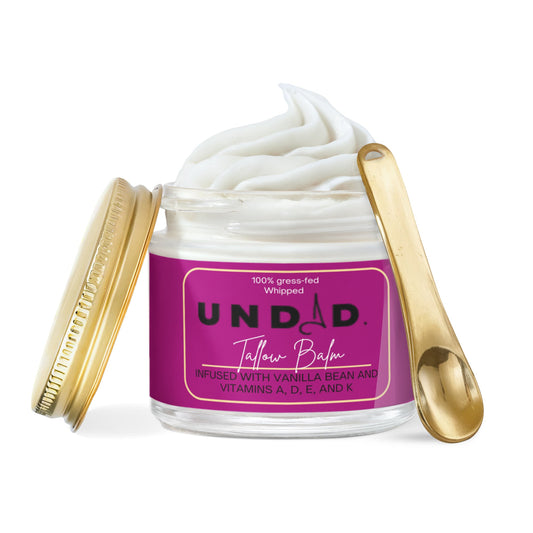 UNDID Whipped Grass-Fed Tallow Balm with Vanilla Bean